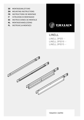 Trilux LINELL Instrucciones De Montaje