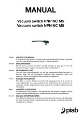 PIAB PNP NC M5 Manual De Instrucciones