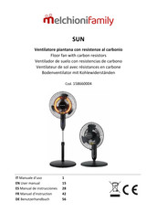 Melchioni Family SUN Manual De Instrucciones