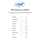 PNI SafeHouse HS291 Manual Del Usuario