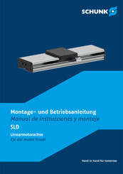 SCHUNK SLD Manual De Instrucciones Y Montaje