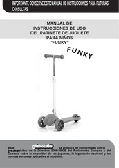 Chipolino FUNKY Manual De Instrucciones De Uso