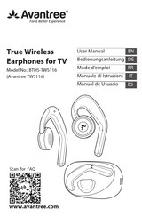 Avantree TWS116 Manual De Usuario