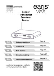 HumanTechnik A-4142-0 Instrucciones De Servicio