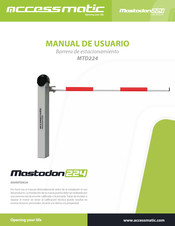 Accessmatic MTD224 Manual De Usuario