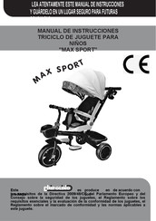 Chipolino MAX SPORT Manual De Instrucciones