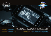 MV Agusta BRUTALE 1000 ORO 2019 Manual De Mantenimiento