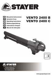 stayer VENTO 2400 B Manual De Instrucciones