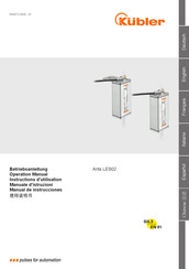 Kübler Ants LES02 Manual De Instrucciones