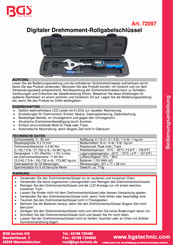 BGS technic 72097 Manual De Instrucciones