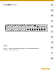 Midas DL16 Manual De Instrucciones