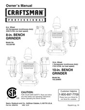 Craftsman professional 152.220180 Manual De Instrucciones