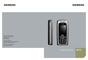 Siemens M75 Manual De Instrucciones