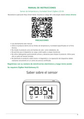 NOUS Smart ZigBee LCD E6 Manual De Instrucciones