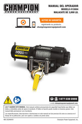 Champion Power Equipment 13004 Manual Del Operador