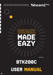 Beamz Pro BTK200C Manual Del Usuario