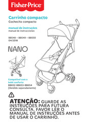 Fisher-Price NANO BB548 Manual De Instrucciones