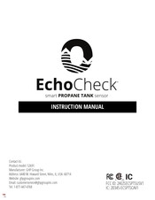 GHP Group EchoCheck 52691 Manual De Instrucciones