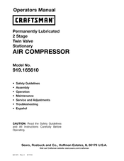 Craftsman 919.165610 Manual Del Operador