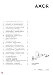 Axor Montreux 16544 Serie Modo De Empleo/Instrucciones De Montaje