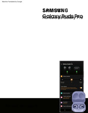 Samsung Galaxy Buds Pro Manual De Instrucciones