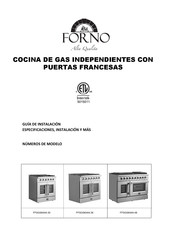 Forno Alta Qualita FFSGS6444-36 Guia De Instalacion