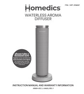 HoMedics 2748527 Manual De Instrucciones E Información De Garantía