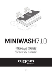 Algam Lighting MINIWASH710 Manual Del Usuario