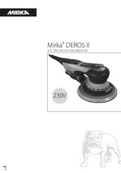 MIRKA DEROS II 625 Instrucciones De Manejo