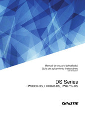 Christie LWU900-DS Manual De Usuario