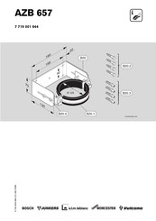 Bosch 7 719 001 644 Instrucciones De Instalación