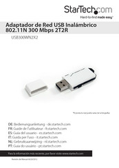 StarTech USB300WN2X2 Guia Del Usuario