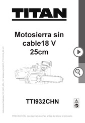 Titan TTI932CHN Manual Del Usuario