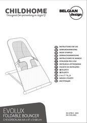 CHILDHOME EVOLUX Nstrucciones De Manejo