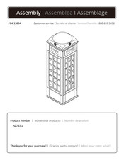 SEI Furniture HZ7631 Instrucciones De Montaje