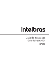 Intelbras CIP 850 Guia De Instalacion