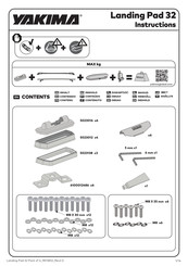 Yakima Landing Pad 32 Instrucciones