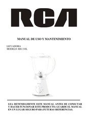 RCA RH-310L Manual De Uso Y Mantenimiento