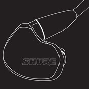 Shure SE315-CL Manual De Instrucciones