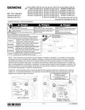 Siemens Max-Flex MFHM3RSB Manual De Instrucciones