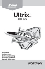 Horizon Hobby E-flite Ultrix 600mm BNF Basic Manual De Instrucciones