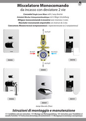 Bossini Z00740 Instrucciones De Montaje Y De Mantenimiento