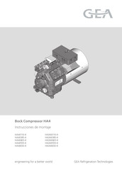 GEA Bock HA4/385-4 Instrucciones De Montaje