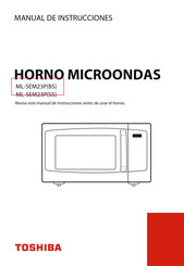 Toshiba ML-SEM23PSS Manual De Instrucciones