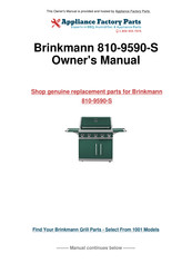 Brinkmann 810-9590-S Manual Del Propietário