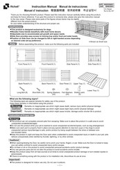 Richell 94921 Manual De Instrucciones