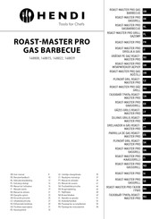 Hendi ROAST-MASTER PRO 148822 Manual Del Usuario