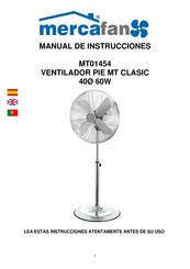 Mercafan MT01454 Manual De Instrucciones