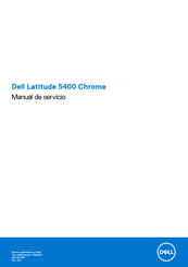 Dell Latitude 5400 Chrome Manual De Servicio