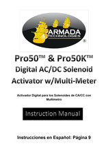 Armada Technologies Pro50K Manual De Instrucciones